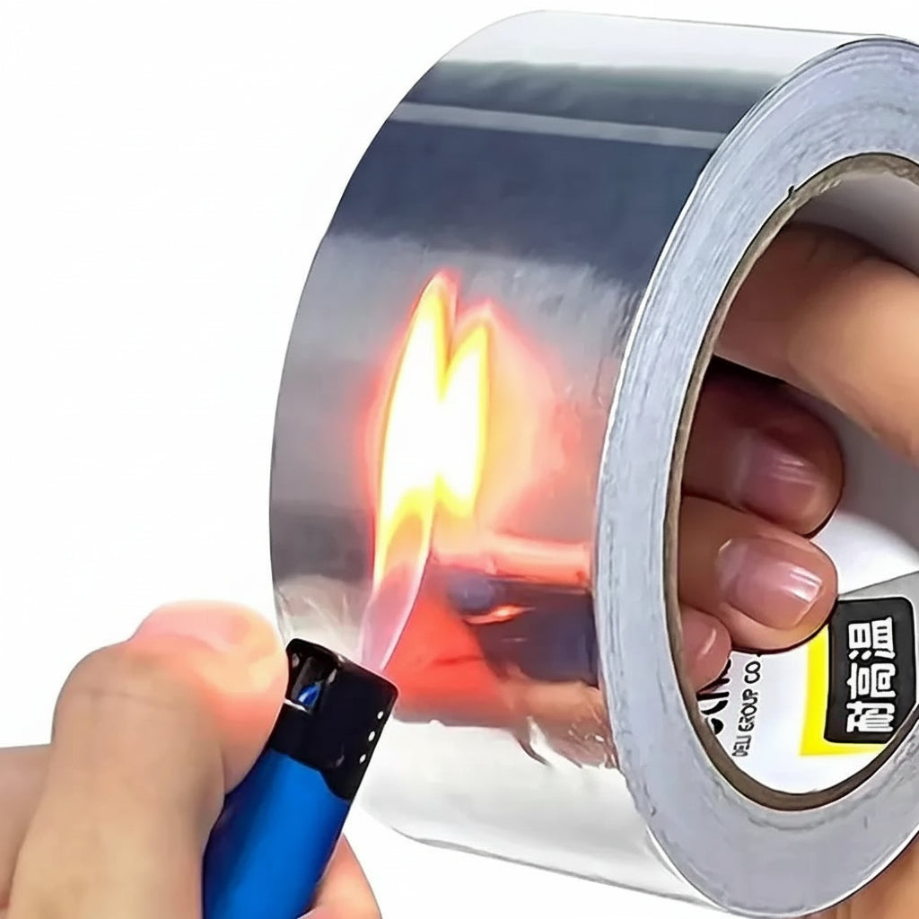 アルミホイル高温テープ 調理台用 粘着式 油汚れ防止 防カビ 防湿 カウンタートップ用 キッチン