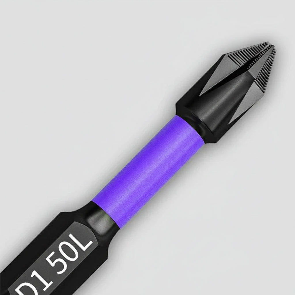 6PCアップグレード高硬度・強力磁気ビット25/65/70/90/150mm滑り止めクロス高硬度電動ハンドドリルネジセット